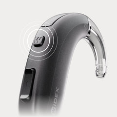 Widex Allure BTE hearing aid front view | Mumbai, Pune & Nagpur